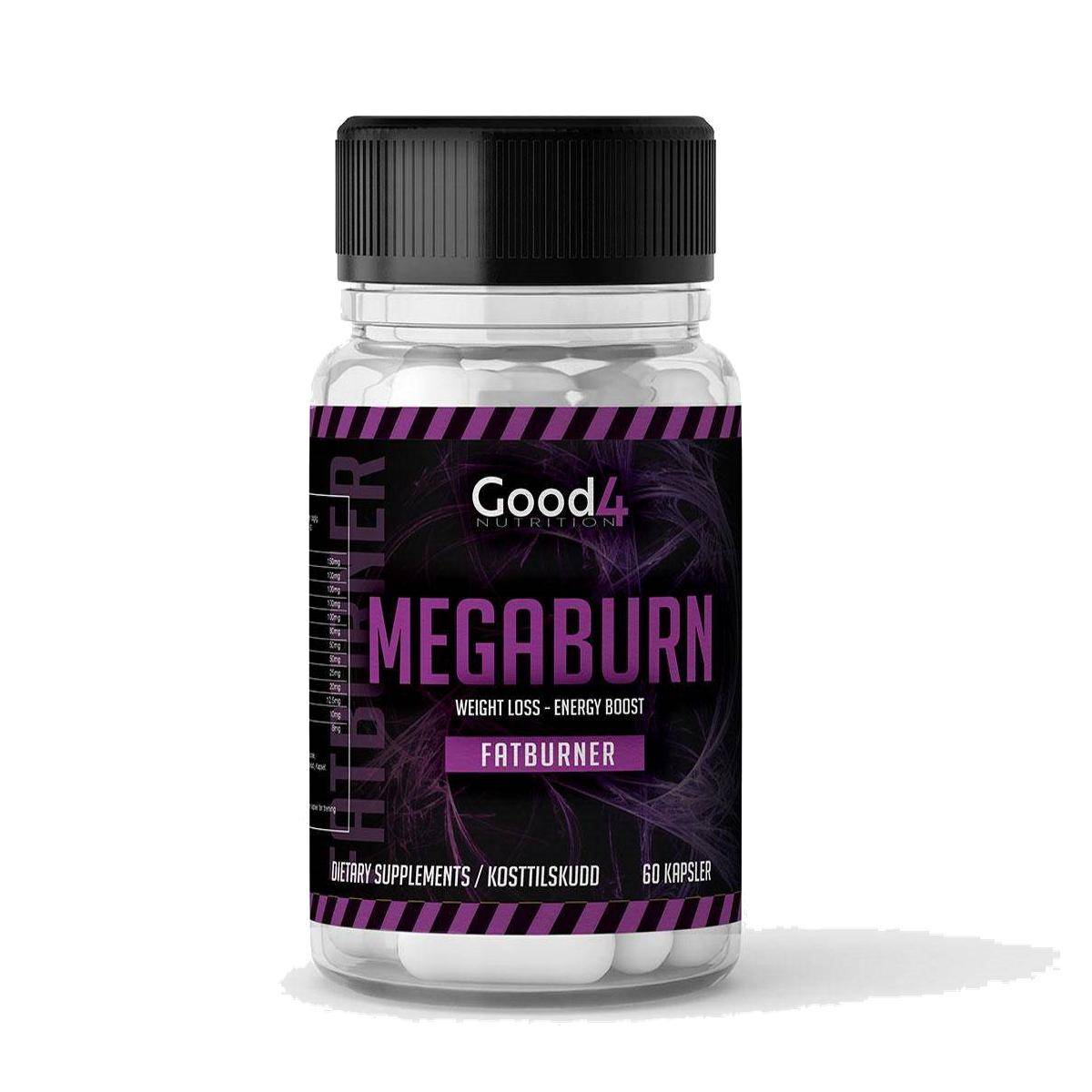 Megaburn Fatburner, 60 kapsler